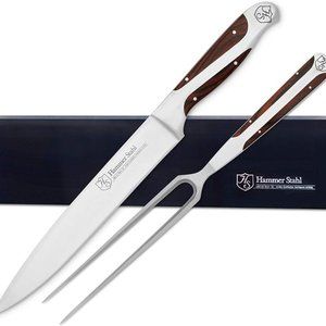 Hammer Stahl Carving Knife and Fork Set